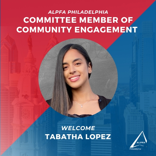Tabatha Lopez joins the #ALPFAmilia as a Committee Member of Community Engagement! 👏

🗣️ "I joined ALPFA because I am passionate about giving back to underrepresented communities and aim to share knowledge, resources, and support that help promote growth."