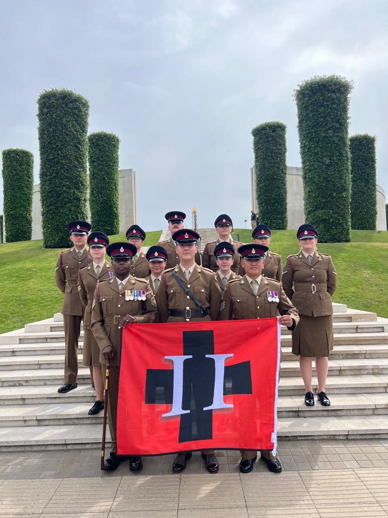 #ArmdMedics from @2MedRegt alongside other AMS Units took part in the RAMC 125 Year commemorations... In Arduis Fidelis.