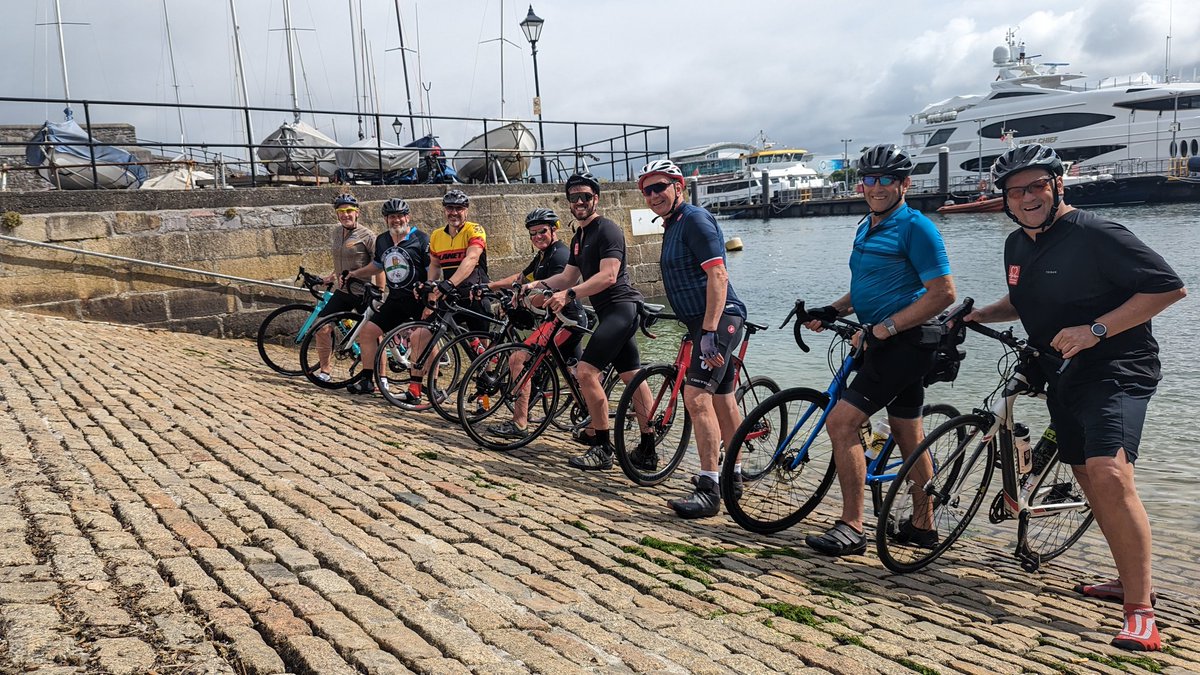 CycleActive's tweet photo. 9 out of the starting blocks on the Devon C2C plus 18 on the Classic Sea to Sea. 
Another 20 start the Devon C2C tomorrow morning. It's all go. https://t.co/rLXTwlB72v