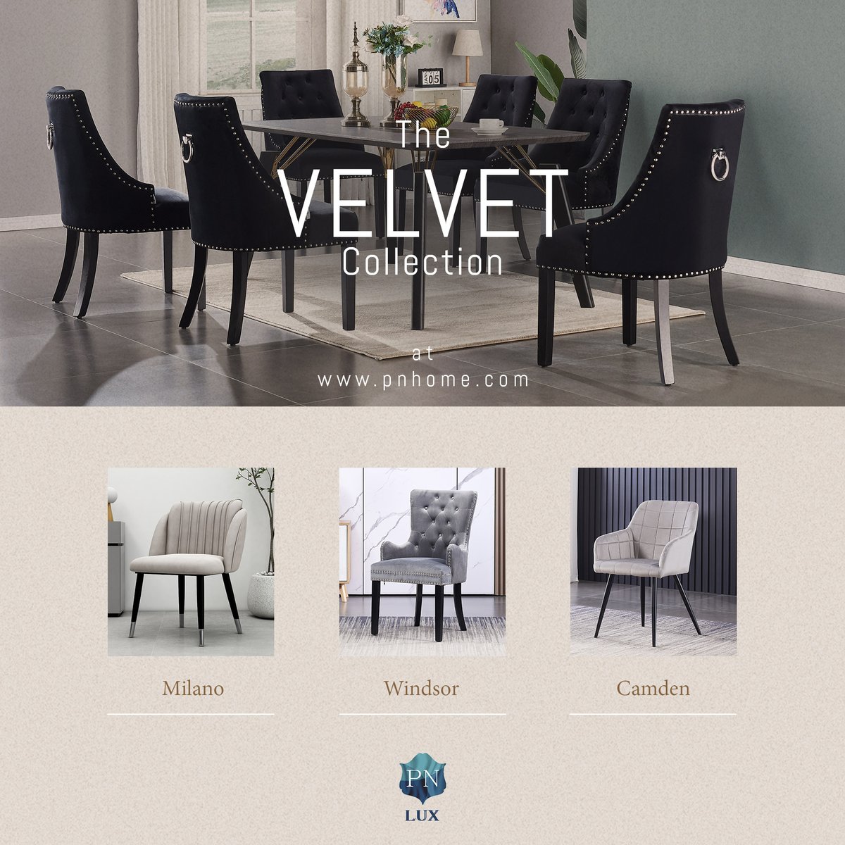 pnhome's tweet image. Experience opulence beyond compare with the luxurious Velvet Collection from PN LUX! Indulge in the ultimate fine dining experience and make every meal a special occasion! 

🔗 pnhome.com/search/velvet-…

#PNLUX #VelvetCollection #elegantdiningroom