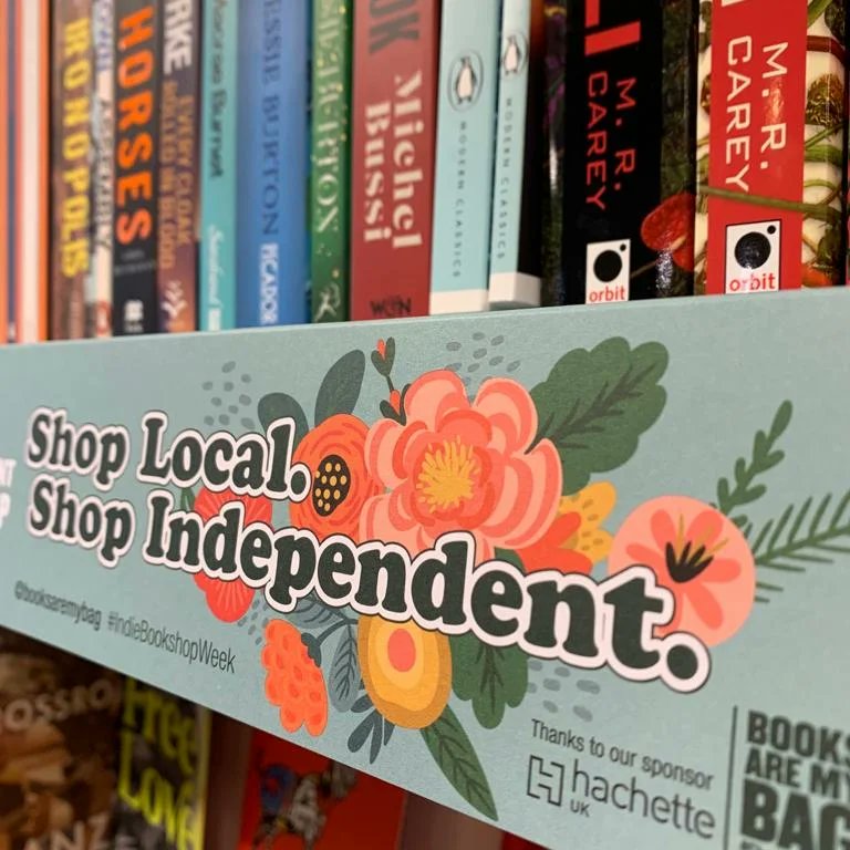 We're coming to the end of #indiebookshopweek. Thanks to all our lovely customers who have supported us this week and every other week! We still have some #highfive £5 Free @book_tokens to give away so pay us a visit this weekend! #hebdenbridge #ibw #choosebookshops #shoplocal