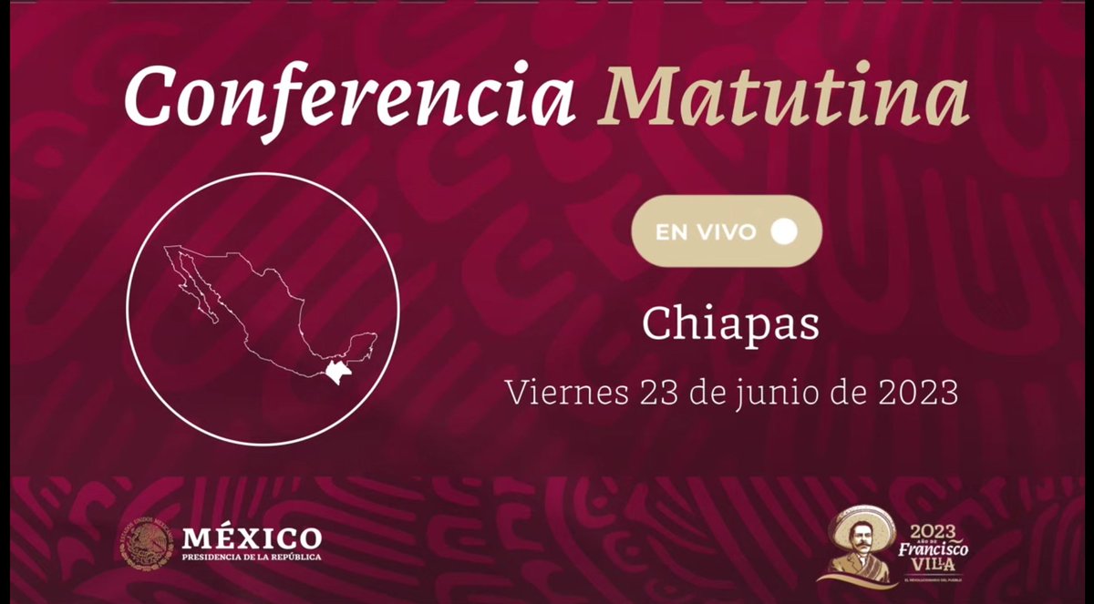 ReporterosMX_'s tweet photo. #ConferenciaPresidente | ¡Ánimo, ánimo! En breves instantes inicia la conferencia matutina del Presidente @lopezobrador.

Sigue con nosotros lo más destacado de la rueda de prensa desde Chiapas. https://t.co/yD4SkDyOR1