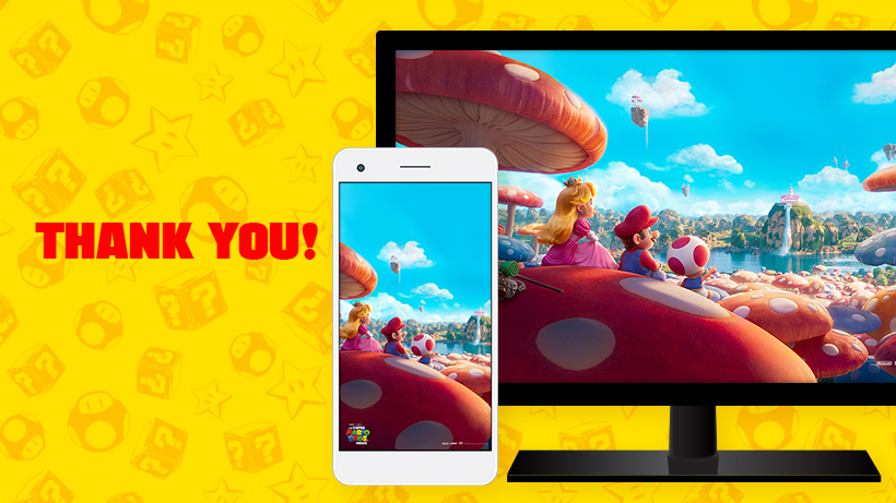 Thank you to everyone around the world for watching The Super Mario Bros. Movie! Please enjoy a set of digital wallpapers as a free #MyNintendo reward. #SuperMarioMovie Get yours here: ninten.do/6014gqmJy