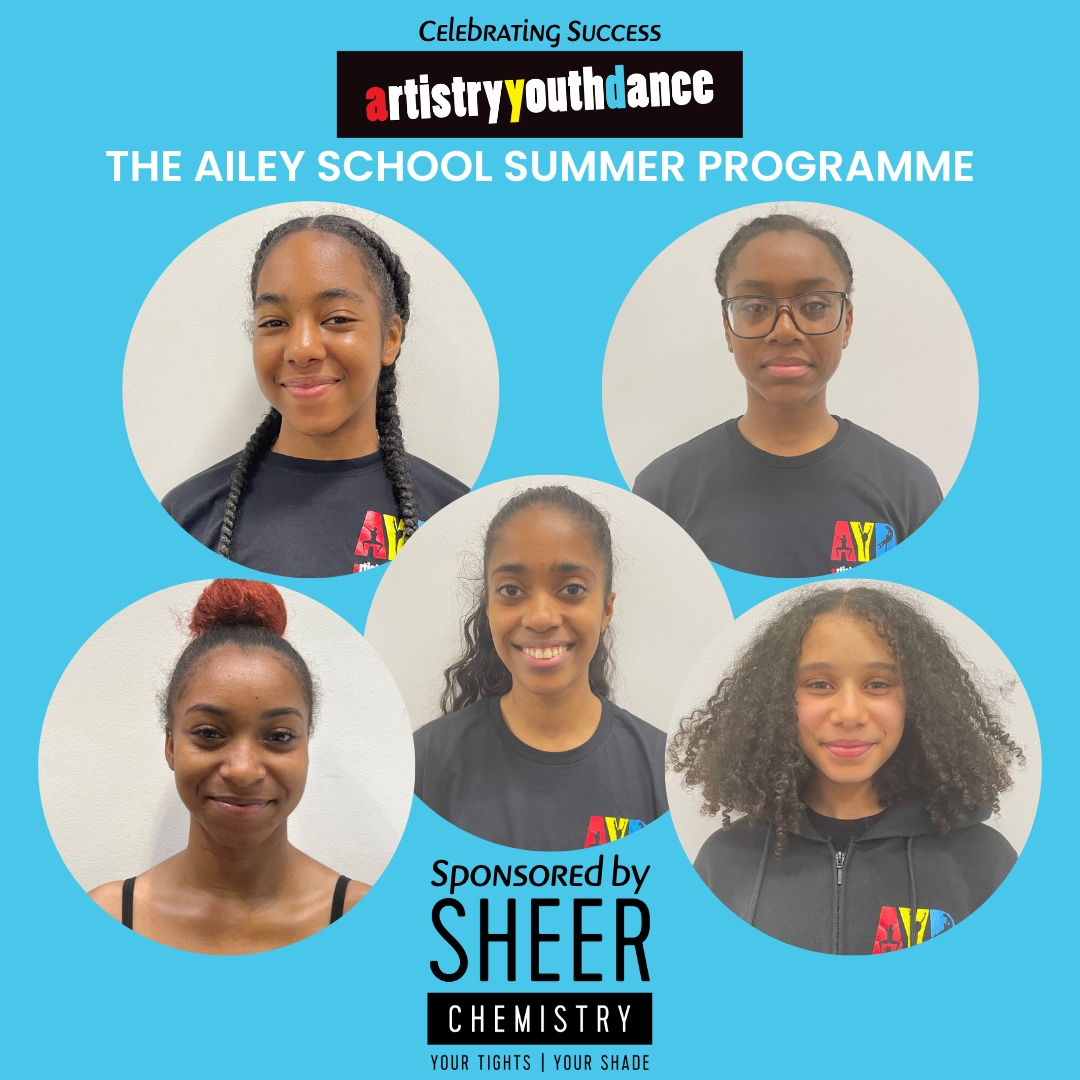 We would like to say a huge thank you to @sheerchemistry who have sponsored the dancers who are attending The Ailey School Programme in New York, providing them with skin-coloured dance tights for their adventures in the big apple. 

Wishing them all the best of luck!