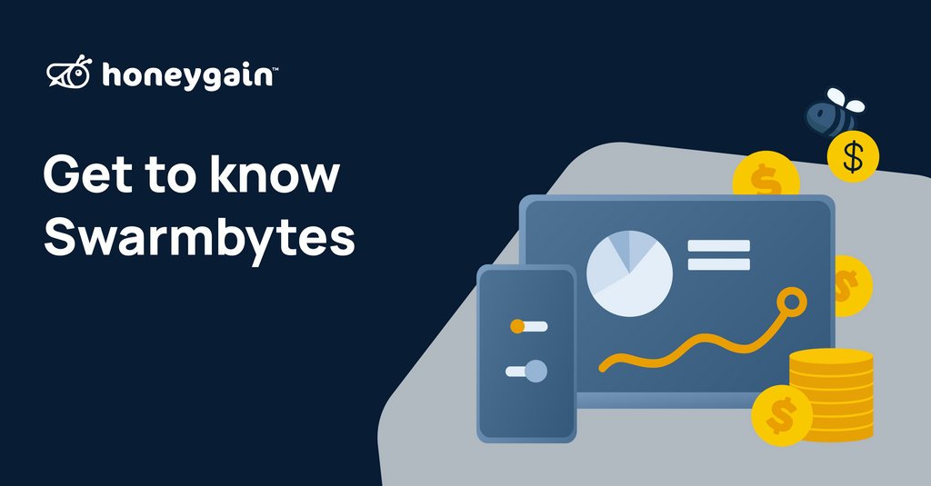 Honeygain_App's tweet photo. Did you know #Honeygain has another product aimed at monetizing your #Bandwidth? π However, itβs aimed at businesses so that we can ensure a fair and transparent environment for our Honeygainers! Itβs called #Swarmbytes! π Check it out π https://t.co/GETjFhd747 https://t.co/SaUZhG390F