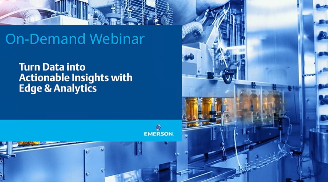 EMR_PACSystems's tweet photo. Do you feel overwhelmed by your #BigData goals? There’s a way to get immediate insights from the massive amount of data you collect using the little data solution – learn how in this webinar > https://t.co/jm87lB62Sz
#PACSystems #LittleData #EdgeAnalytics #EdgeComputing #IIoT https://t.co/ENzVCU5ioP