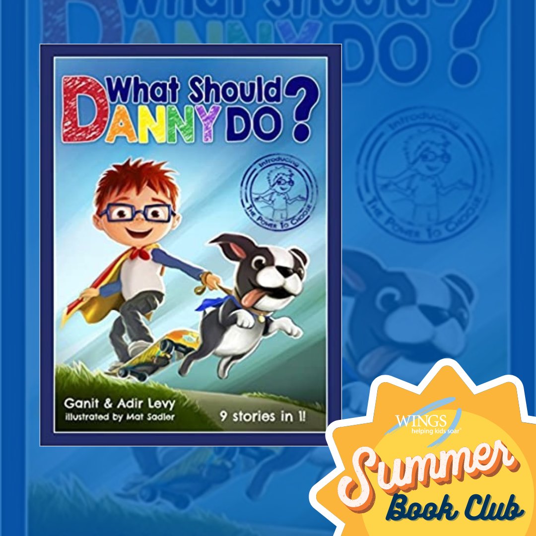 Book Club Book #2 is…🥁"What Should Danny Do?" by Ganit and Adir Levy
This book is an interactive “choose your adventure” story that helps kids improve their responsible decision-making skills! Give us a 💙if you’ve got some SEL-focused books on your reading list this summer.