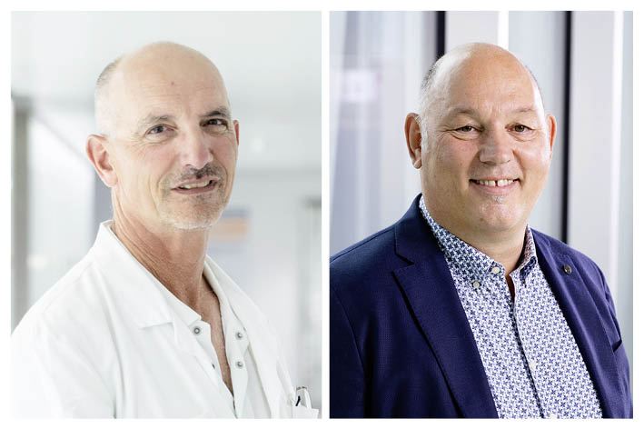 Im Kantonsspital Olten wird Dr. med. Lukas Eisner, Chefarzt und Spitalleitungsmitglied, Direktor a.i.. Dieter Hänggi bleibt in gleicher Funktion im Bürgerspital Solothurn. Diese Lösung mit Kollegen, welche Betrieb und Tagegeschäft kennen, ist optimal. t1p.de/f1mlq
