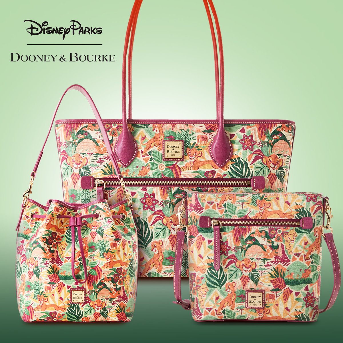 Show off your problem-free philosophy wherever you go with The Lion King Dooney & Bourke Collection. di.sn/6013OC0wd