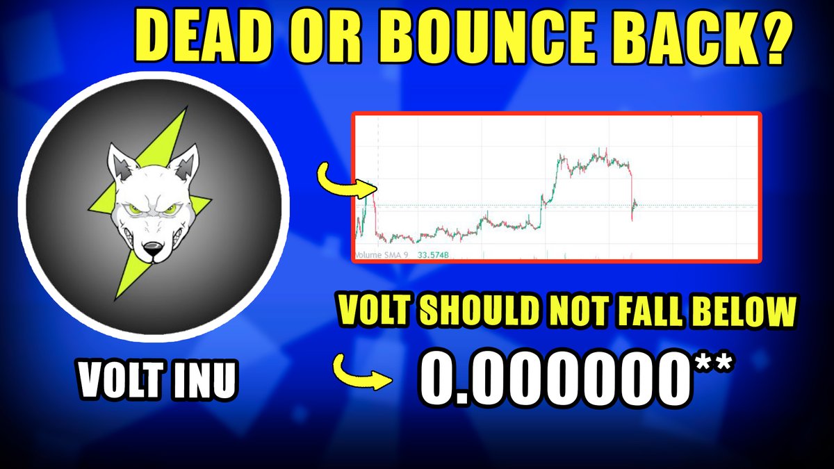 CryptoSpotter05's tweet photo. 🚨 #Volt Inu Dead or Can it Bounce Back From Here? - Danger zone Explained!🧐

Watch here:-https://t.co/UrgJB1091H

#volt #voltinu #voltinutoken #voltinutoken #voltinu #crypto #cryptonews #cryptonews #cryptonews #cryptocurrency #cryptotrading #cryptocurrencynews https://t.co/nGrDrSqySL
