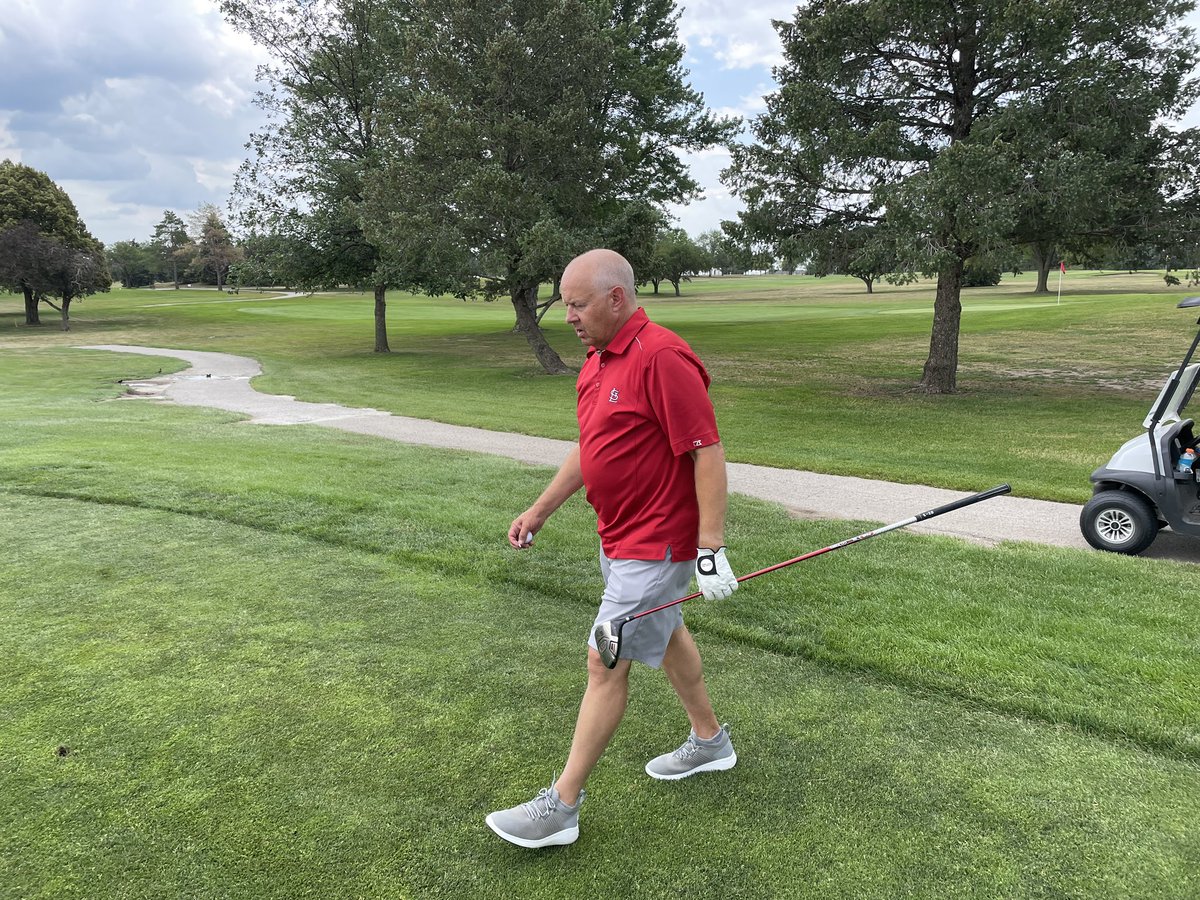 Today, Ken Hambleton (@PanchoHam) and John Mabry (@jlmabry51) are attempting to play all 81 public golf holes in Lincoln as they raise money and awareness for ALS! 

More on this feat and story tonight on @1011_News. ⛳️👏🏼