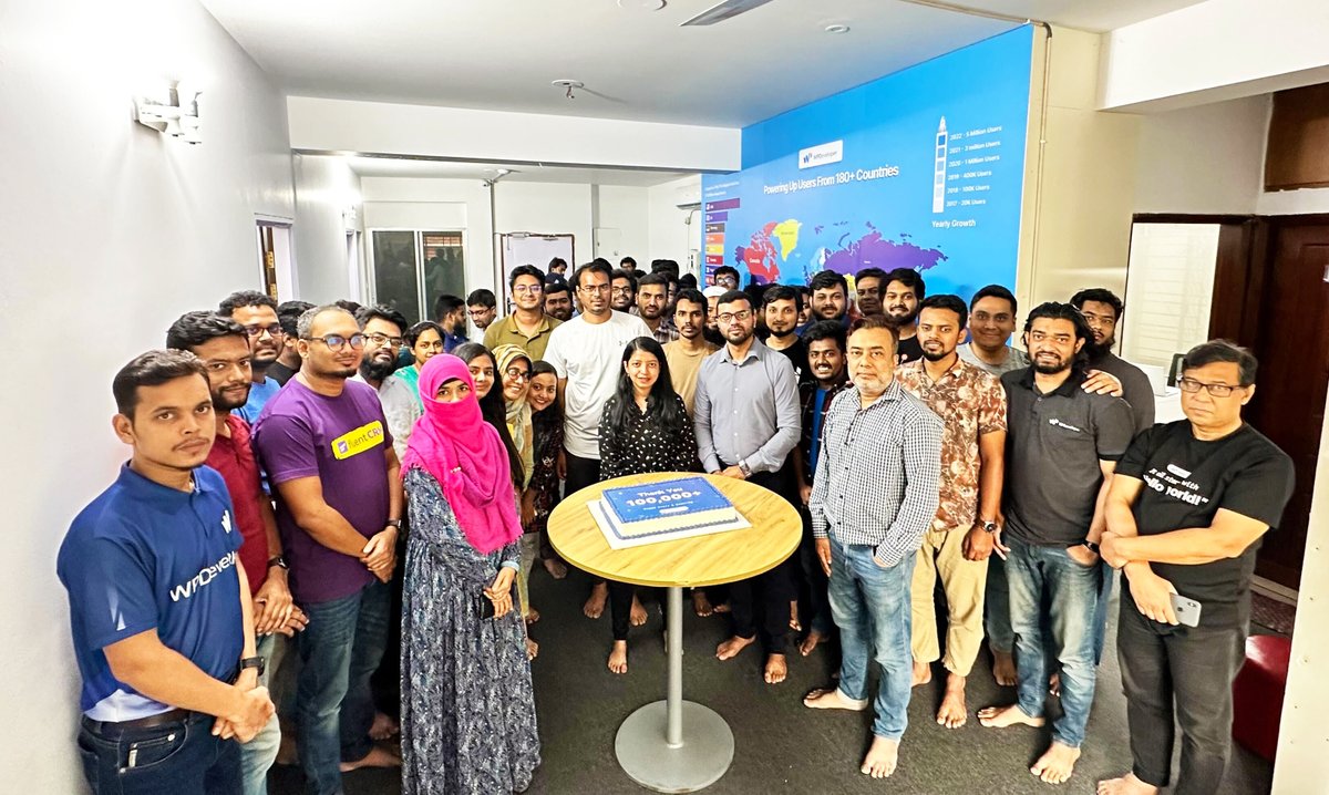 mamunwp007's tweet image. Celebrating the &apos;100k+ Users Milestone&apos; for one of our products, Essential Blocks. Burgeoning! &amp;lt;3

#essentialblocks #gutenbergblocks #wordpress #webdesign #blockeditor #wpdeveloper #lifeatwpdeveloper