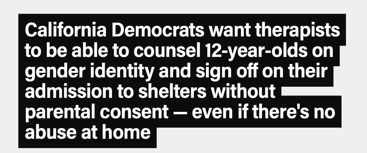 Tell me you're Satanic without telling me you're Satanic.

#transgender #monsters #california #californiademocrats #democrats #childabuse #lgbtq #alphabetpeople #lgbtqmafia #lgbtqagenda #genderaffirmingcare #satanic #demonic #evil #GenderIdentity #pronouns #pronounpeople