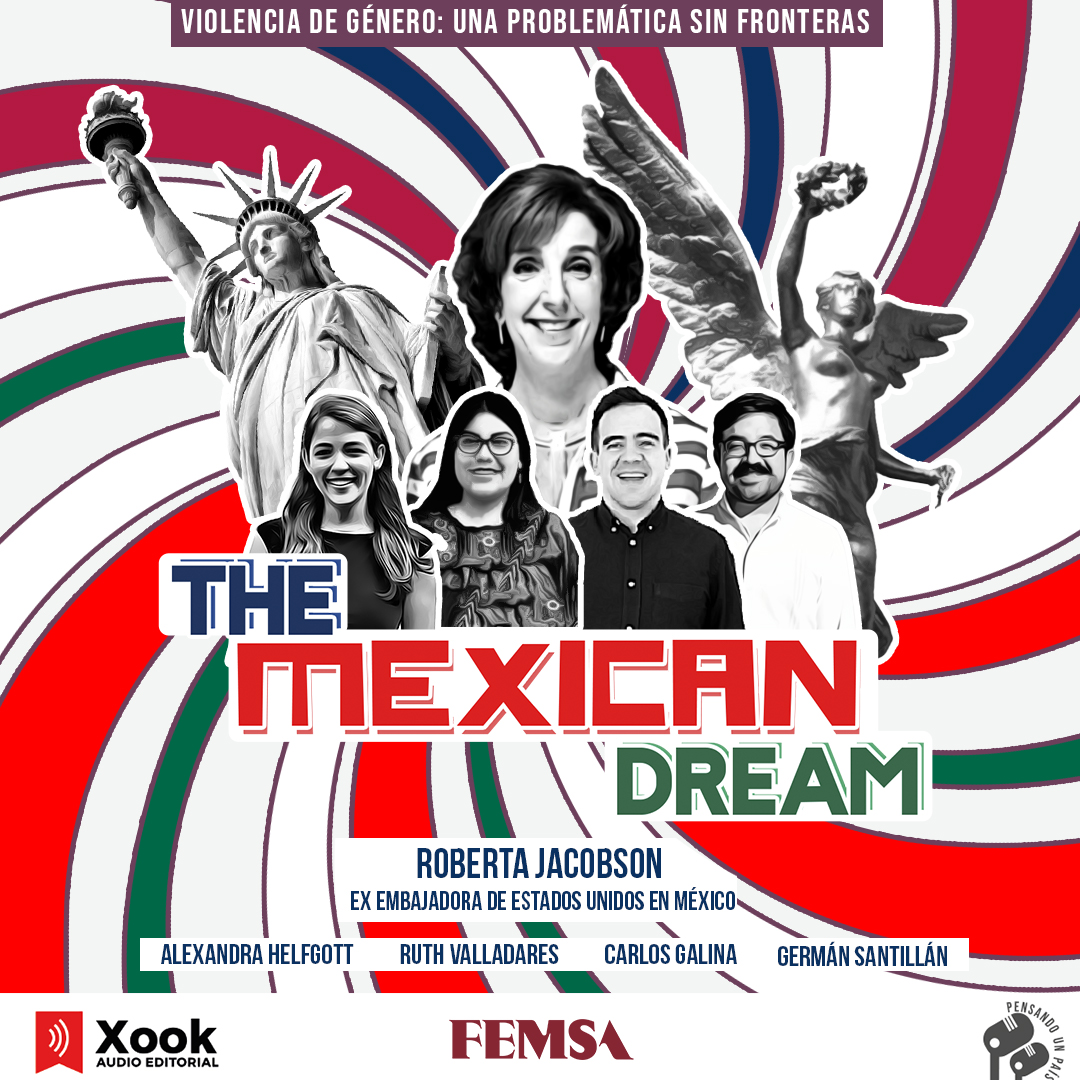 ¿Cómo se vive la violencia de género en EU y MX?
En este capítulo <a href="/Jacobson_RS/">Roberta S Jacobson</a> conversa sobre un tema doloroso que ha afectado en ambos lados de la frontera: la violencia de género.

Escucha #TheMexicanDream en tu plataforma favorita 🎙️

🌐 spoti.fi/3Lp2kx9
<a href="/PensandoUnPais/">PensandoUnPais</a>