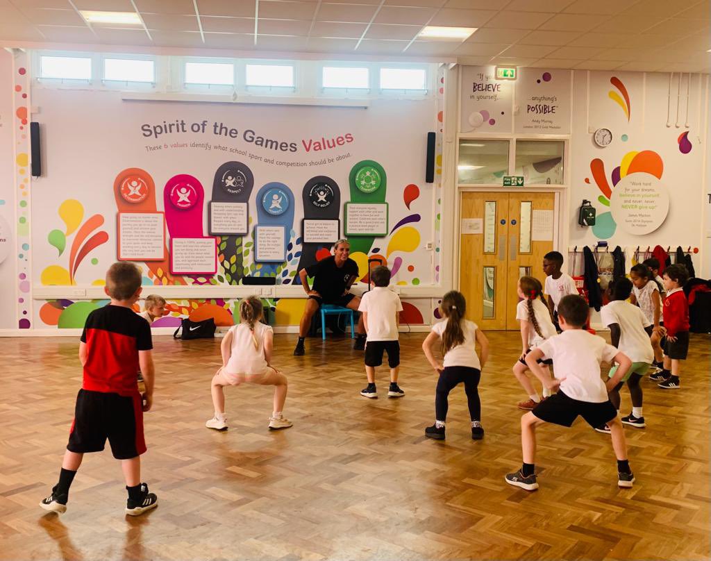 ArliesSport's tweet image. Day 5 of #NSSW2023 To finish off an amazing week, children took part in sessions with Blaze Street Dance Academy. Everyone loved learning new tricks! Sports Day was a huge success and all of the children were brilliant.  Thank you to everyone who came to watch! #PledgeToPlay