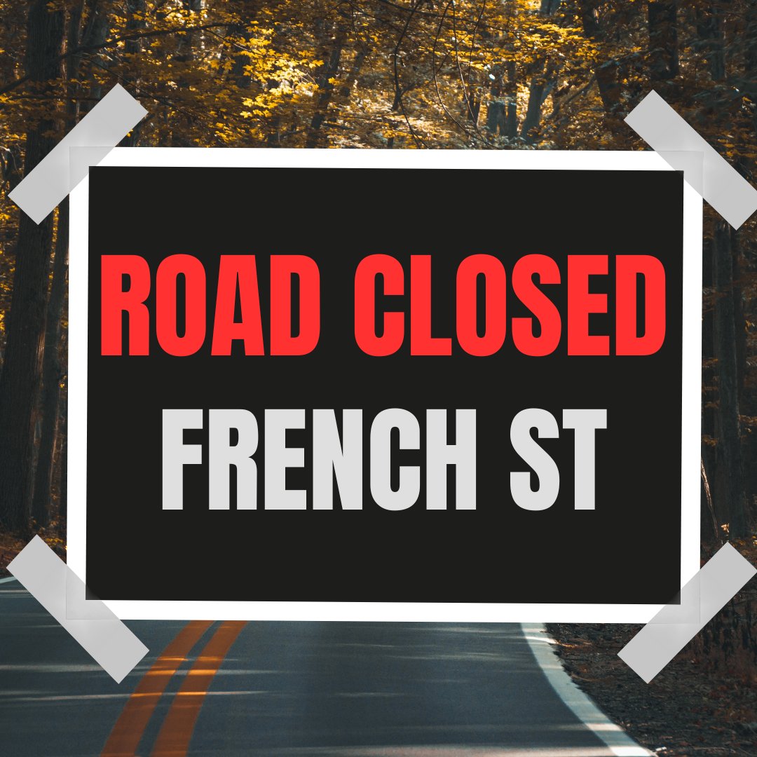 PLEASE NOTE: Starting this afternoon, French Street will be closed to all traffic due to a Lowell Summer Music Series event. Please plan to utilize other routes when coming and going from the Tsongas Center area. #LSMS #FrenchStClosed #TrafficUpdate #LowellMA #TsongasCenter