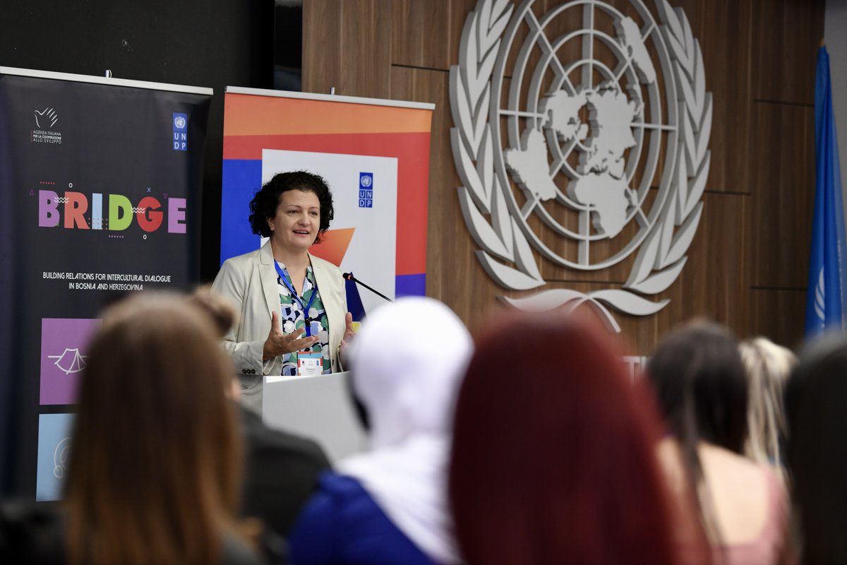 UNDP in Bosnia and Herzegovina (@undpbih) on Twitter photo Exciting day at #UNHouse - #RoseBrandis & #VsTim won "Off the Beaten Track" challenge at Final4 <a href="/UNWTO/">UN Tourism</a> #StudentsLeague Competition #BRIDGE. Innovative solutions pave the way 4 sustainable tourism. Thx 2 <a href="/italyinbih/">Italy in Bosnia and Herzegovina</a> and <a href="/AICSTirana/">AICS Tirana</a> for invaluable support & strategic partnership! Exciting day at #UNHouse - #RoseBrandis & #VsTim won "Off the Beaten Track" challenge at Final4 <a href="/UNWTO/">UN Tourism</a> #StudentsLeague Competition #BRIDGE. Innovative solutions pave the way 4 sustainable tourism. Thx 2 <a href="/italyinbih/">Italy in Bosnia and Herzegovina</a> and <a href="/AICSTirana/">AICS Tirana</a> for invaluable support & strategic partnership!