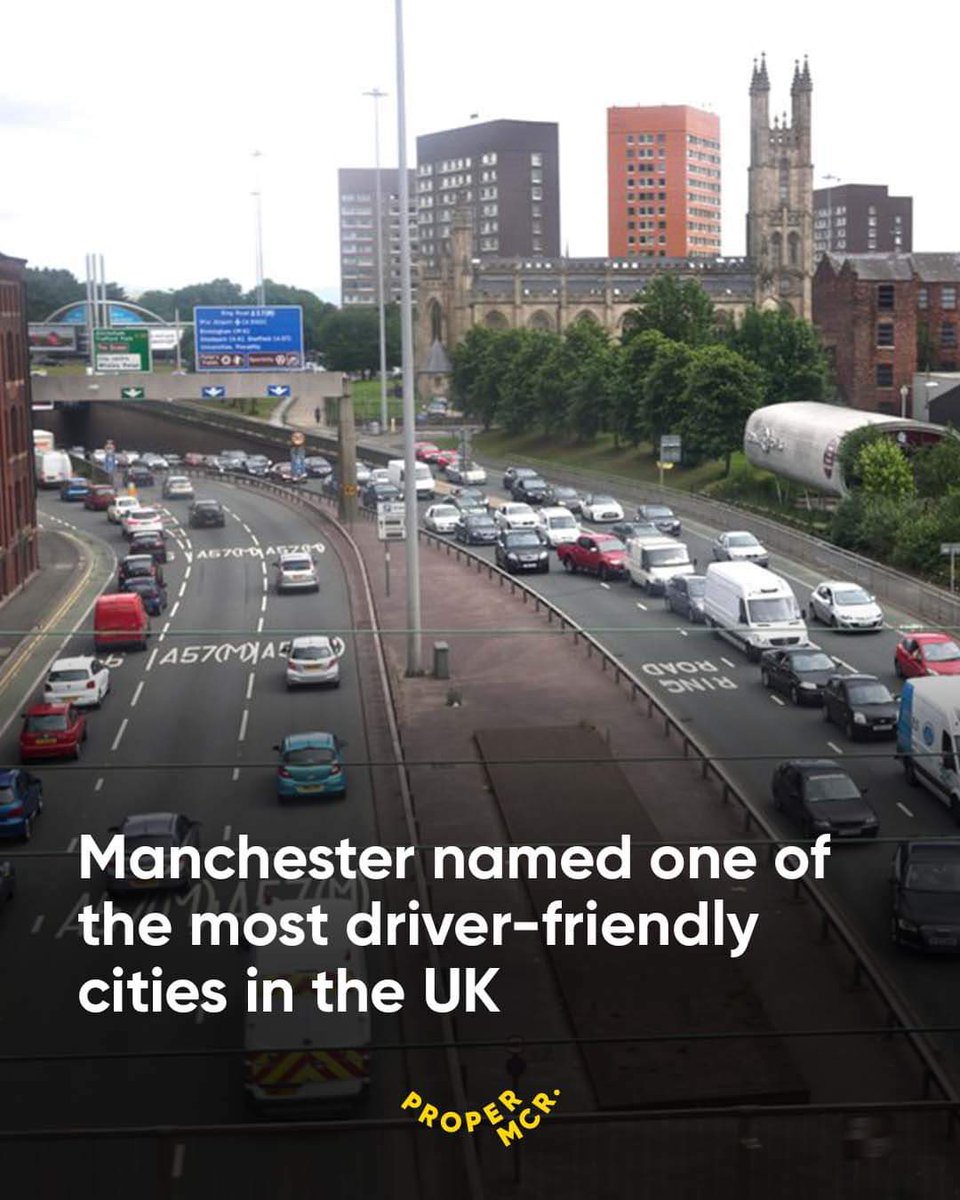Apparently #Manchester named the best city for driving

Good for drivers bad for everyone else who has to breath in toxic fumes dice with dangerous drivers
#BeeNetwork promised so much yet 3 years later no clean air zone a  cycle hire scheme with no bikes 

@ProperMCR