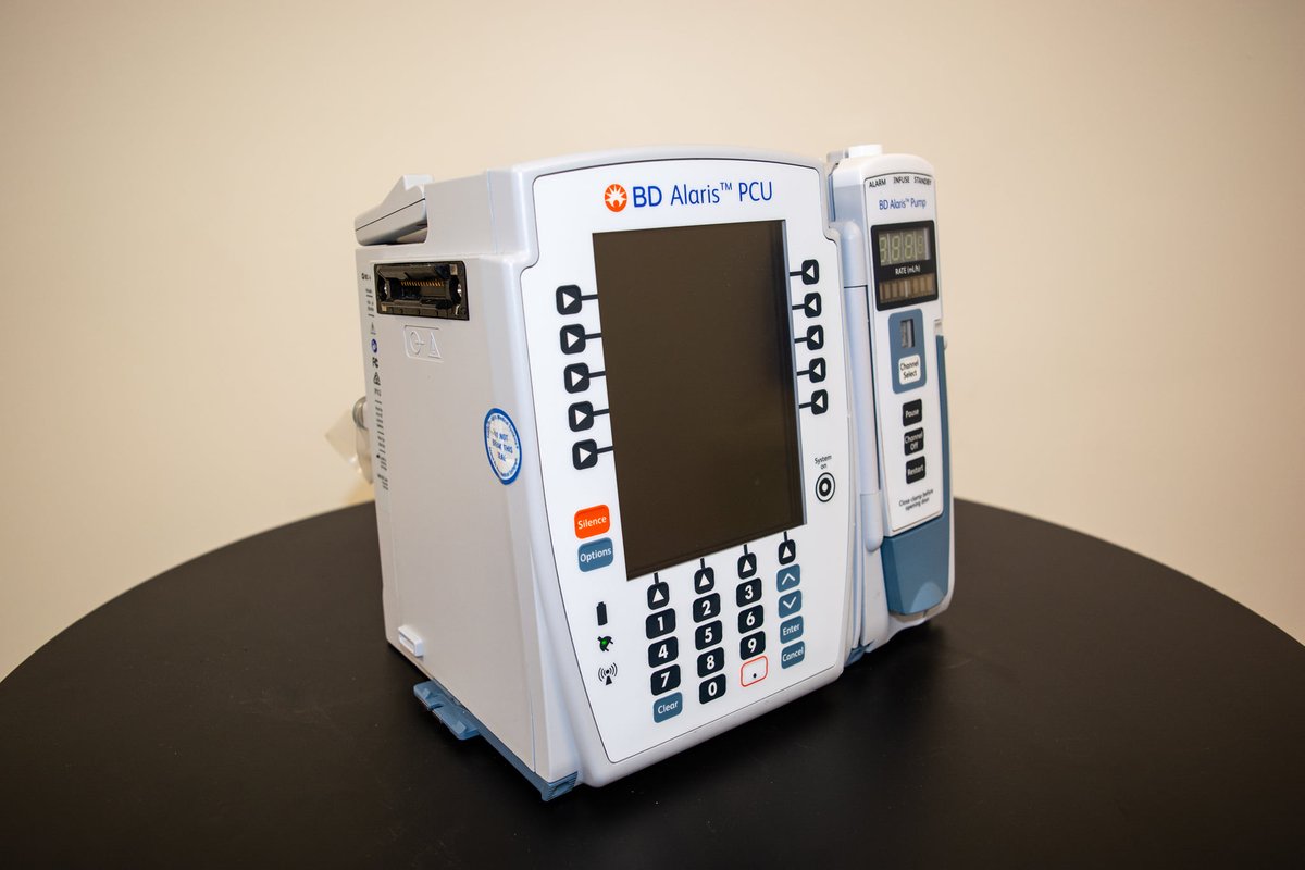 somatechintl's tweet image. The BD Alaris PC Unit features the ability to connect 5 different modules to fully customize an infusion delivery system based on the needs of your facility. Message us for quotes and more info!

#InfusionPump #Alaris8015 #SomaTechIntl #MedicalEquipment #MedicalDevices