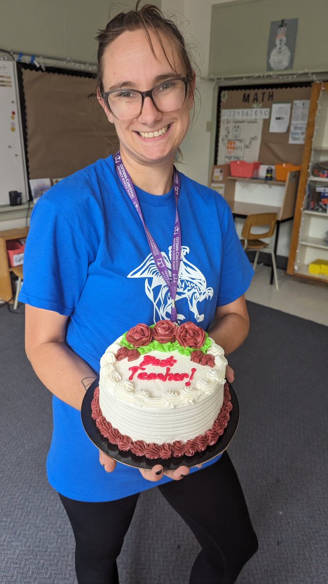 Every year my classes step up their game for my birthday. My heart is so full and I am so full of joy. Thank you GLP @WEGowling !