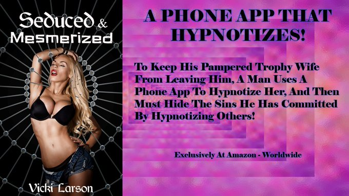 SEDUCED & MESMERIZED #NEW Brand NEW In The Mesmerized Series! US: tinyurl.com/4x59sutr UK: tinyurl.com/395yv6xx Canada: tinyurl.com/3dtyh7x9 #EARTG #Bookboost #Erotic #Hypnosis #WritingCommnunity #Paranormal #scifi #IARTG #FREE with #KindleUnlimited