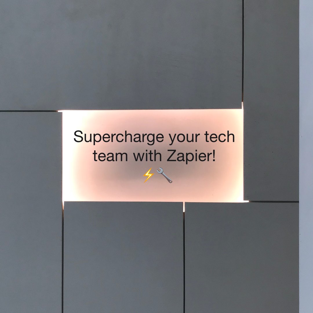 bitgraylabs's tweet photo. Supercharge your tech team's efficiency with top integration and automation tools like Zapier. ⚡️🔧 Scale your business without skyrocketing operational costs and optimize workflows for enhanced productivity. 🚀💪 #TechEfficiency #Automation #Zapier #like #business #team #tech https://t.co/Ro5sfsG58F