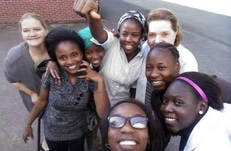 ServingLifeCare's tweet photo. What a blessing and honor these girls are! With love and support they are thriving! 
#flashbackfriday #chibokdaughters
#housemom
#LifeCare
#bringbackourgirls https://t.co/iBwp9Jyrb5