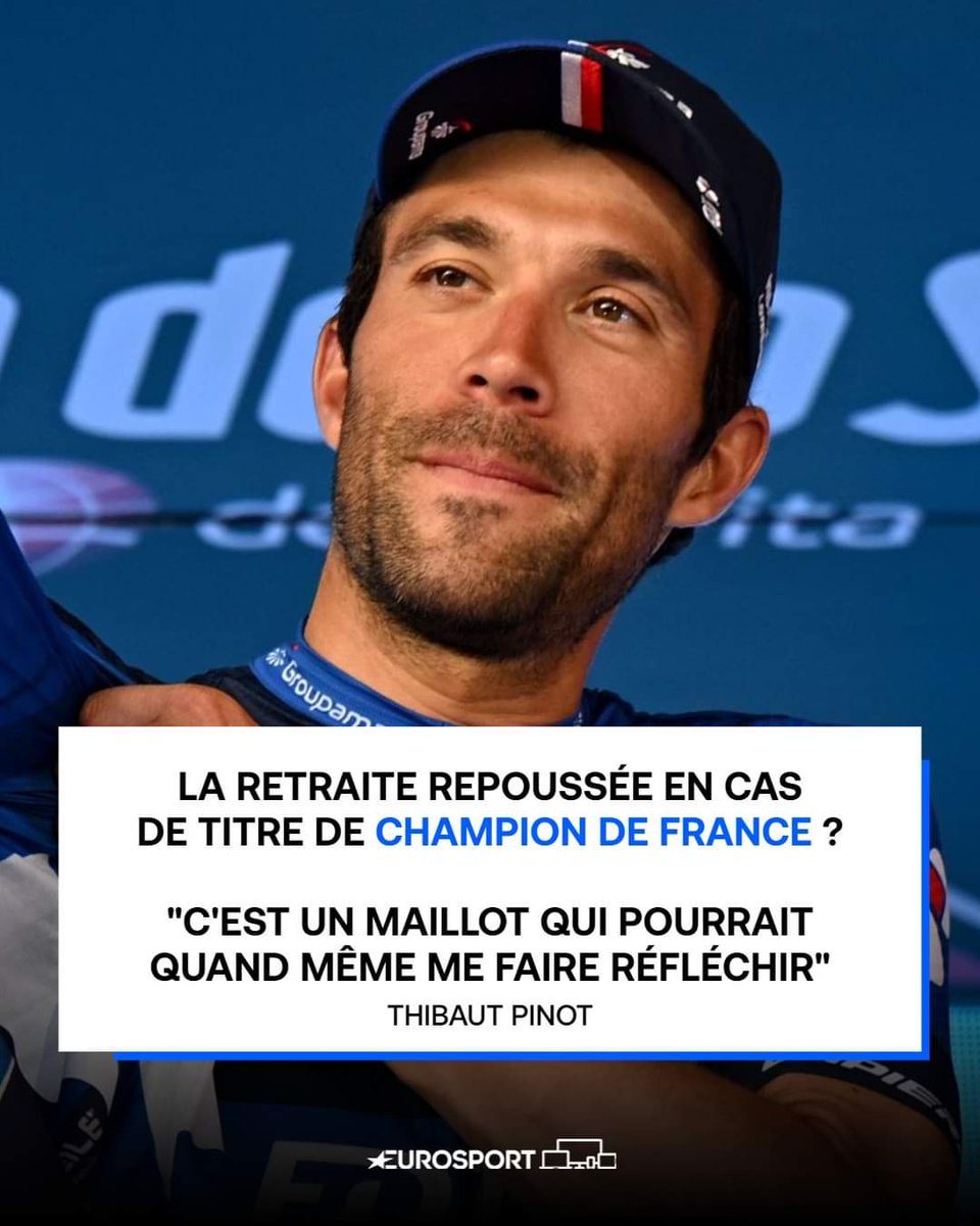 @TeamCOFIDIS, @AG2RCITROENTEAM, @Arkea_Samsic, @IntermarcheCW, @soudalquickstep, @TeamTotalEnrg & toutes les autres teams concernées:
LAISSEZ LE GAGNER!
😍
#OneMoreYear #Tibopino 🇨🇵 @GroupamaFDJ @ThibautPinot #LesRP #Cassel2023 @GDiGrazia @apasteur @LateCycling  @UltrasPinot 🥇🚲