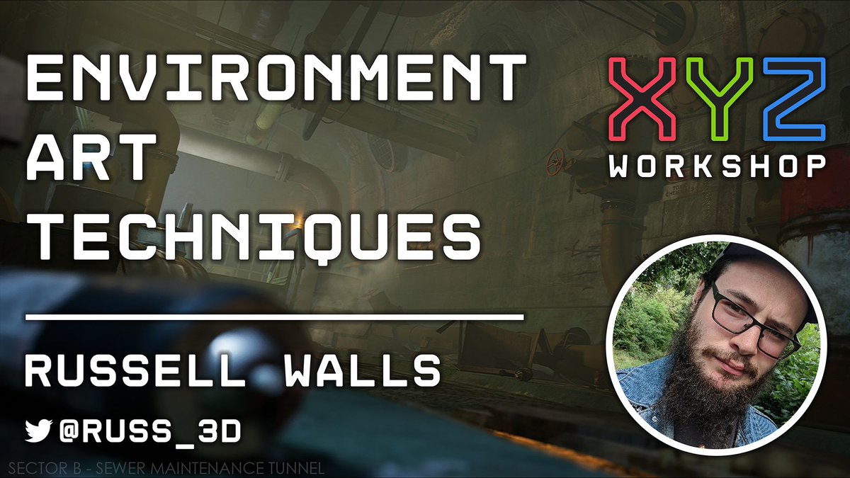 Hey everyone, We released another Workshop from #XYZRepresent on our YouTube - This time we are lucky to be joined <a href="/Russ_3D/">Russell Walls</a> discussing - “Environment Art Techniques” Now available for everyone on our YouTube channel! #gameart 

youtube.com/watch?v=5HydOs…