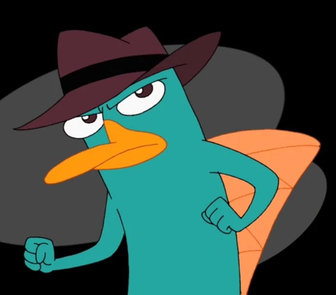 so, like, i'm not crazy, right?...
perry the platypus is kinda... right?