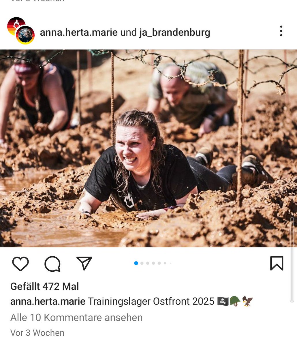 Isabelle Vandre (@isabellevandre) on Twitter photo Ostfront? Ich dachte der Platz deutscher Frauen sei die Heimatfront! 😉 Nee ernsthaft: das macht der Jugendverband jener Partei so, die in Ostdeutschland in den Wahlumfragen führt. Nazis sind Nazis sind Nazis! #noafd <a href="/Pressefuchs_Brb/">Pressefuchs</a> <a href="/alx_froehlich/">Alexander Fröhlich</a> <a href="/derrechterand/">#AntifaMagazin @derrechterand ❤️ 🚩 ... 🌶️🍋🥕</a> <a href="/AntifaInfoBlatt/">AIB</a> Ostfront? Ich dachte der Platz deutscher Frauen sei die Heimatfront! 😉 Nee ernsthaft: das macht der Jugendverband jener Partei so, die in Ostdeutschland in den Wahlumfragen führt. Nazis sind Nazis sind Nazis! #noafd <a href="/Pressefuchs_Brb/">Pressefuchs</a> <a href="/alx_froehlich/">Alexander Fröhlich</a> <a href="/derrechterand/">#AntifaMagazin @derrechterand ❤️ 🚩 ... 🌶️🍋🥕</a> <a href="/AntifaInfoBlatt/">AIB</a>