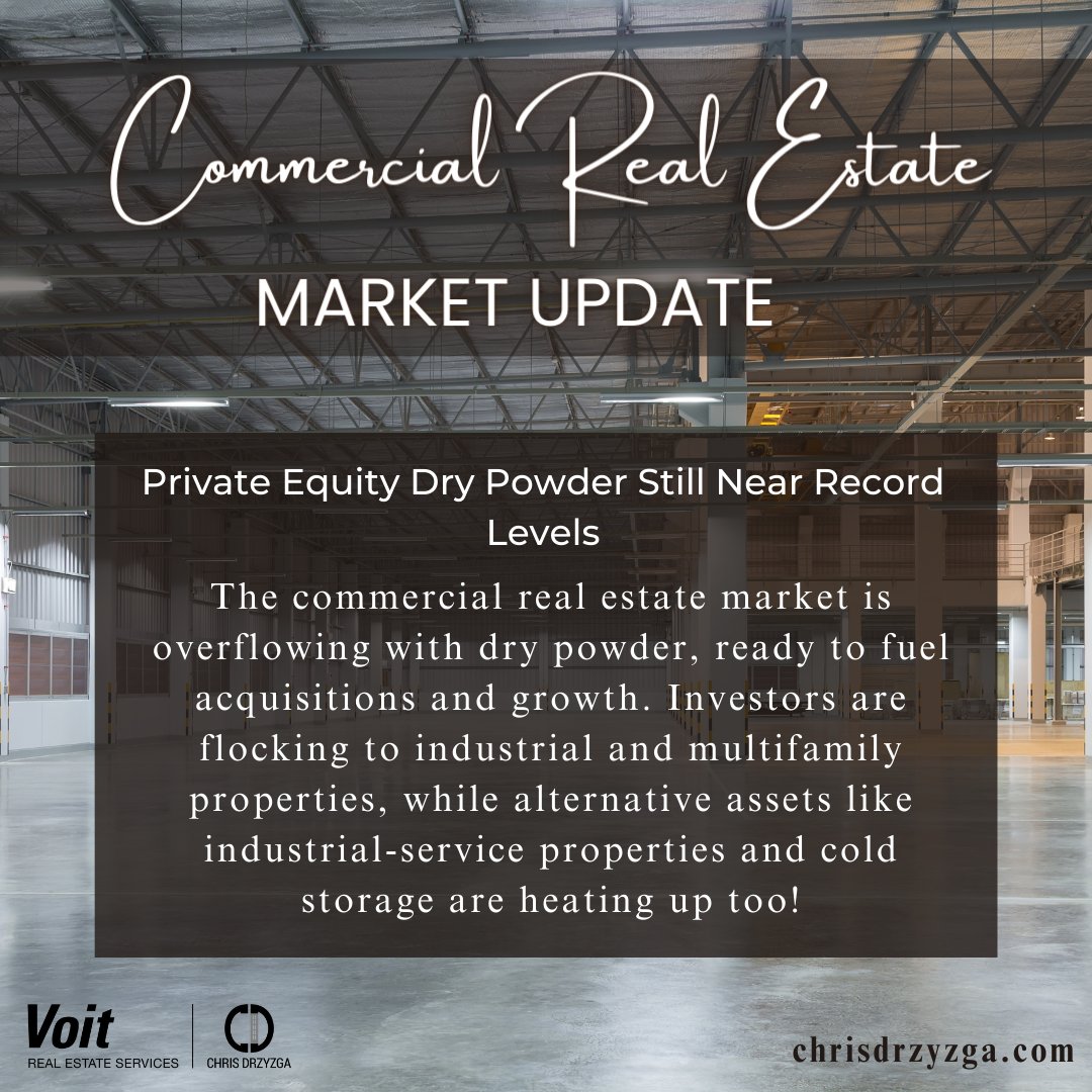 🏭💰 The industrial property sector is still the favored product type in CRE. From industrial-service properties to advanced manufacturing facilities, investors are eyeing niche assets like never before. 📈🏢 #ChrisDrzyzga #retwit #CRE #CREinvesting