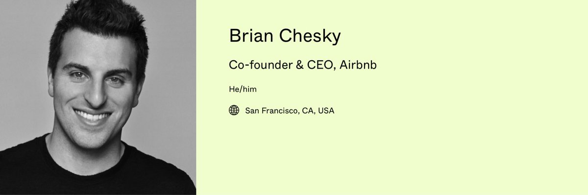 maxwendkos's tweet image. Airbnb CEO @bchesky said a lot of things that were worth further thought and discussion during his fireside chat with @zoink at this year’s @Figma Config.

Here are the things he said that stood out most to me 👇