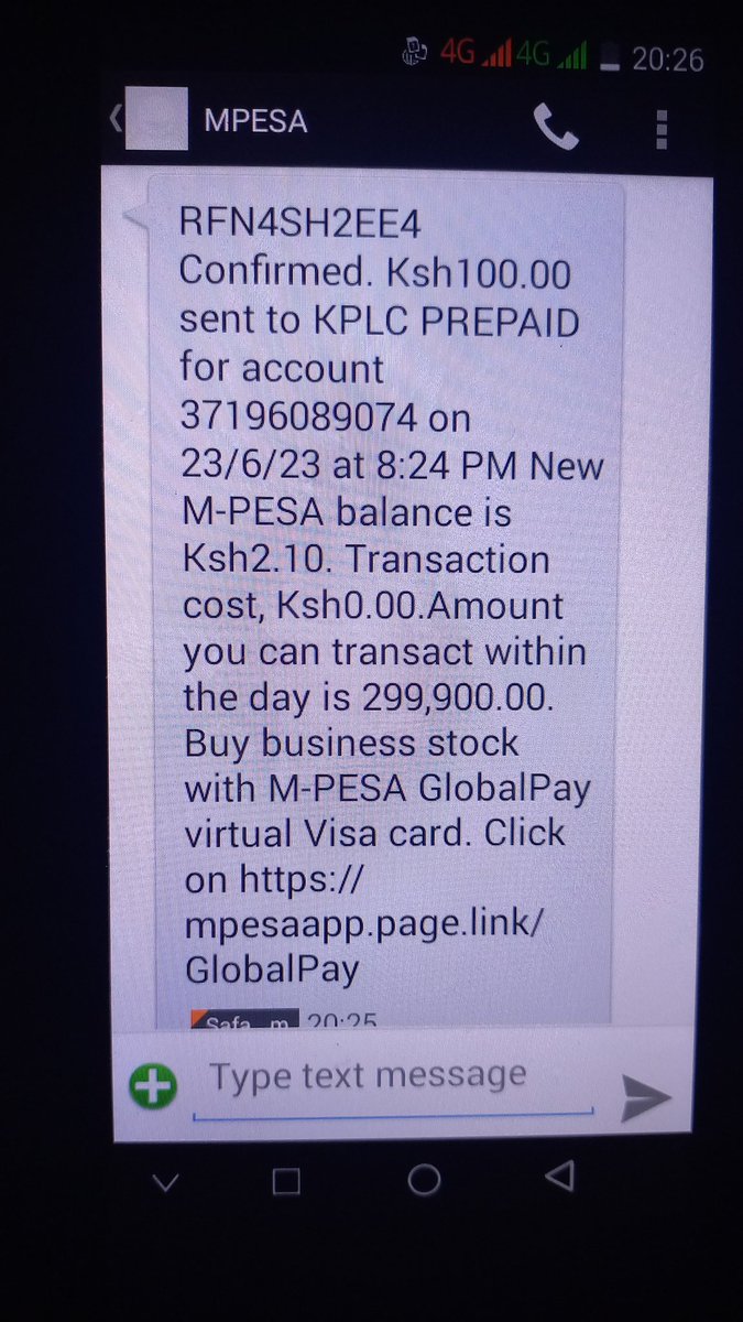 @KenyaPower You want to tell me that can't watch 9:00pm News because of You.
I paid KPLC PREPAID for account 37196089074 at 8pm and I receive MPESA message but No TOKEN from YOU.