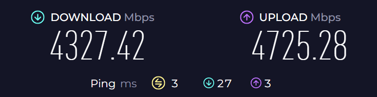 After years of 25Mbs upload speeds.

It all end right now.

I still cannot believe this.