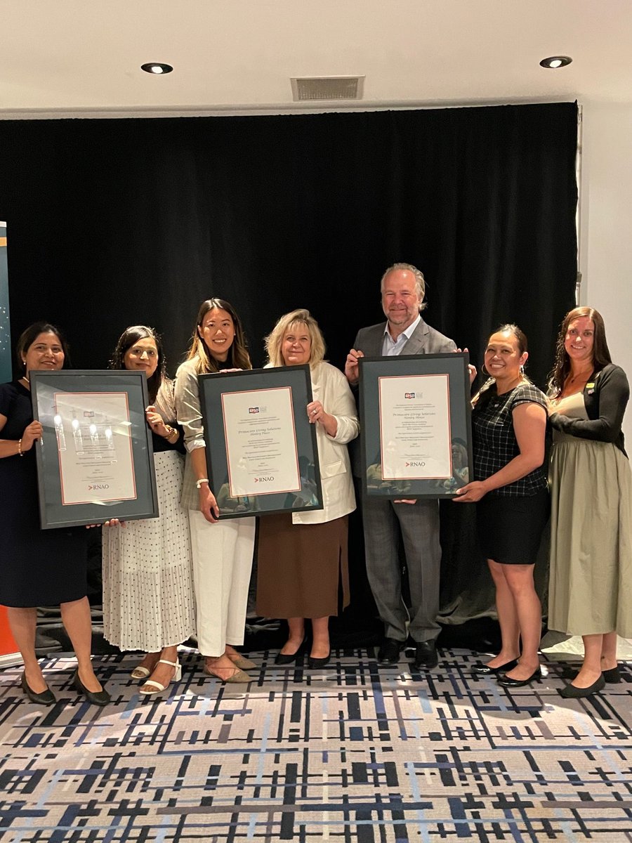 RNAO designation evening at the AGM. Awesome night with amazing team members … congratulations #RNAOAGM # HenleyHouse #henleyplace #BurtonManor