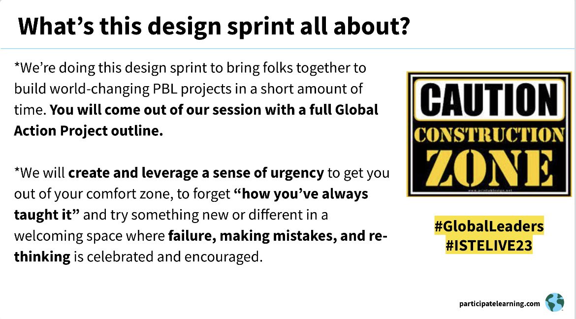 misssolesbee's tweet photo. Tons of excitement for this #ISTELive23 session for tons of reasons: y’all get to see @MsMaryPhillips in action-a #GlobaLeaders @PersonCoSchools powerhouse AND we’ve built this magical session thanks to wisdom via @priyaparker & @AdamMGrant at @atd -2 keynotes I’ll never forget👏🏻 https://t.co/TQWmH2Qizq