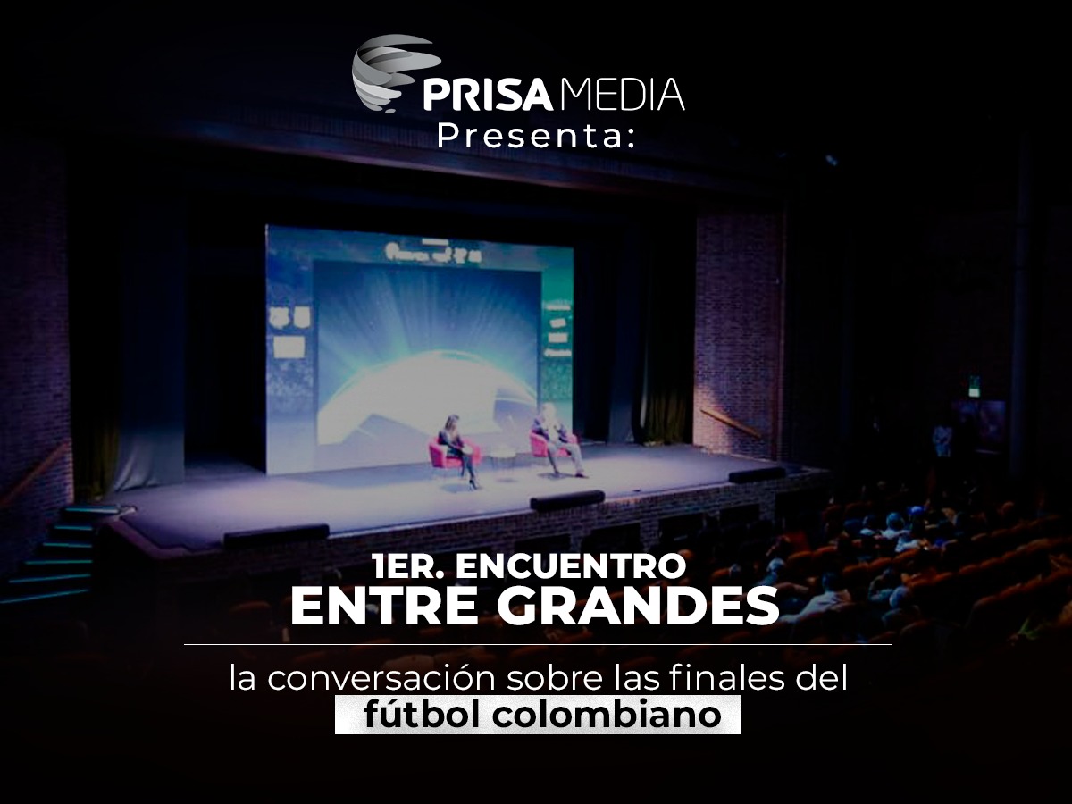 CaracolRadio's tweet photo. Prisa Media, liderando la conversación del fútbol profesional colombiano

"Encuentro Entre Grandes, el conversatorio sobre la final histórica entre @MillosFCoficial  y @nacionaloficial  es la primera edición de este espacio que institucionalizamos a partir de hoy, previo siempre a las finales del fútbol colombiano.

Caracol Radio, W Radio y Diario AS, se unen para abrir este espacio de diálogo entre los actores del fútbol en nuestro país: hinchas, dirigentes, jugadores, periodistas y patrocinadores.

Siga aquí todos los detalles de este evento con los periodistas más importantes del deporte en Colombia:  Hernán Peláez, Cesar Augusto Londoño, Juan Felipe Cadavid, Diego Rueda, Sarah Castro y Steven Arce, bajo el liderazgo de Jaime Parada, director de Deportes de Prisa Media América.

Sígalo acá https://t.co/7AB9kwG1eb