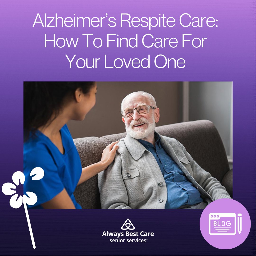 Learn how Alzheimer’s respite care can help ease the stress of caregiving, read our blog Dallas: alwaysbestcare.com/resources/alzh…

#RespiteCare #AlzheimersCare #Dementia #Caregiver #Tips #Blog #WECANHELP #SeniorCare #SeniorServices #SeniorHousing #AlwaysBestCare