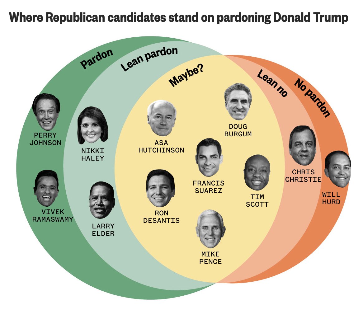 Cool graphic with @carman_copy on where all the GOP presidential candidates stand on pardoning Trump nbcnews.com/politics/donal…