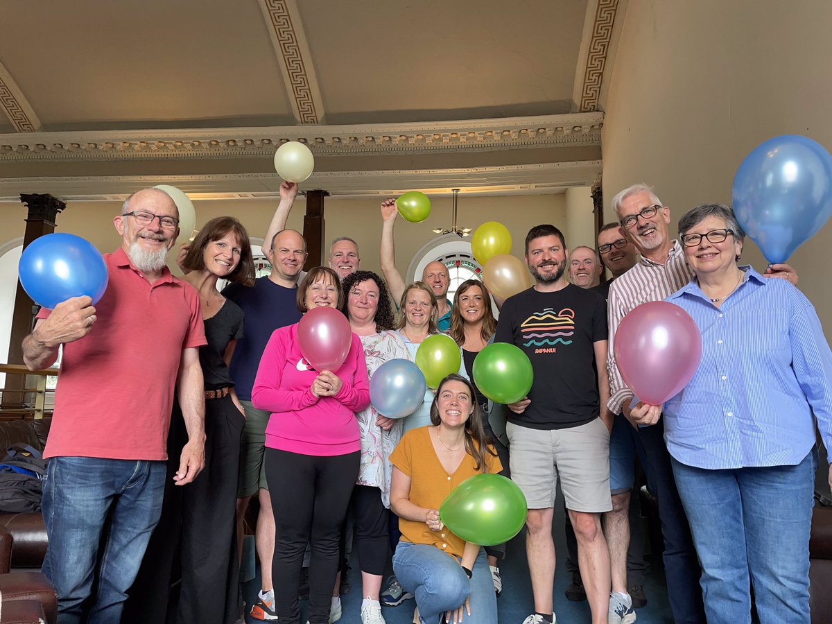 praxismovement's tweet photo. We had a lovely wider #team day where we heard stories of #mission, updates on projects, discerned challenges, chatted about life &amp; celebrated another year with Praxis! 
Massive thanks you to all who make Praxis happen, we’re delighted to serve with you! https://t.co/bwXy2gwBrU