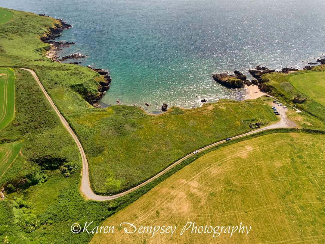 KDempseyPhoto's tweet photo. I was lucky enough to be working over near Goat Island and Whiting Bay during the week.  The colours were magical and the pattern &amp; textures from the air were fabulous.
#waterford can't help showing off in beautiful weather.
#IrelandsAncientEast https://t.co/7SokiMko4J