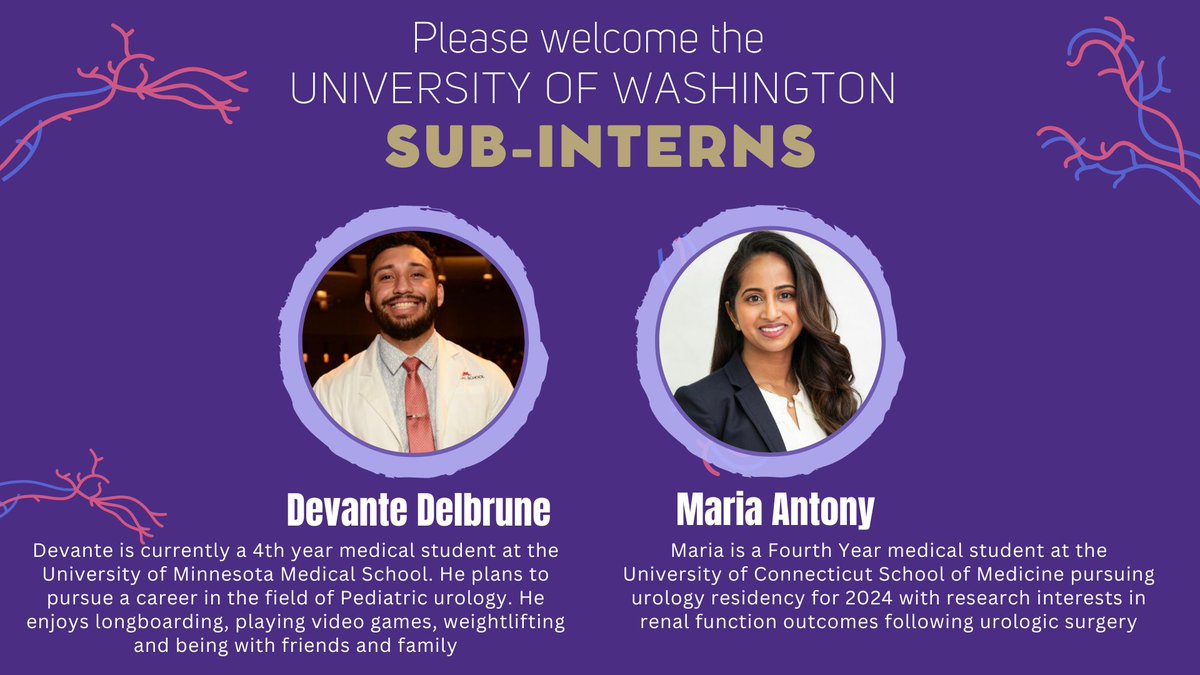 uwurology's tweet photo. Big welcome to @SholaOlaoluwaa , @DevDelbrune , @RachelStading , and @AntonyMariaB into our @UWMedicine Sub-Internship Program! We are excited to help you jumpstart your urologic careers👏👏 https://t.co/TrhUQYrdrY