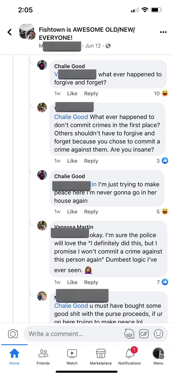 sydneycountie's tweet photo. last week i joined our neighborhood’s fb group with the intention of posting the stray dog we found, and now i have not been able to get this interaction out of my head https://t.co/W1fxra4p8F