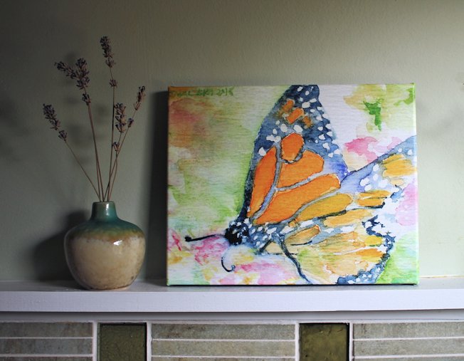 Monarch Watercolor Art Print on stretched canvas
#monarch #watercolor #artprint #giftideas #housewarming #butterflies #wallart #walldecor #housewarming #interiordesign #homedecor #officedecor #nature #SMILEtt23 #shopsmall #SupportSmallStreams

etsy.me/3r4V4jt via @Etsy