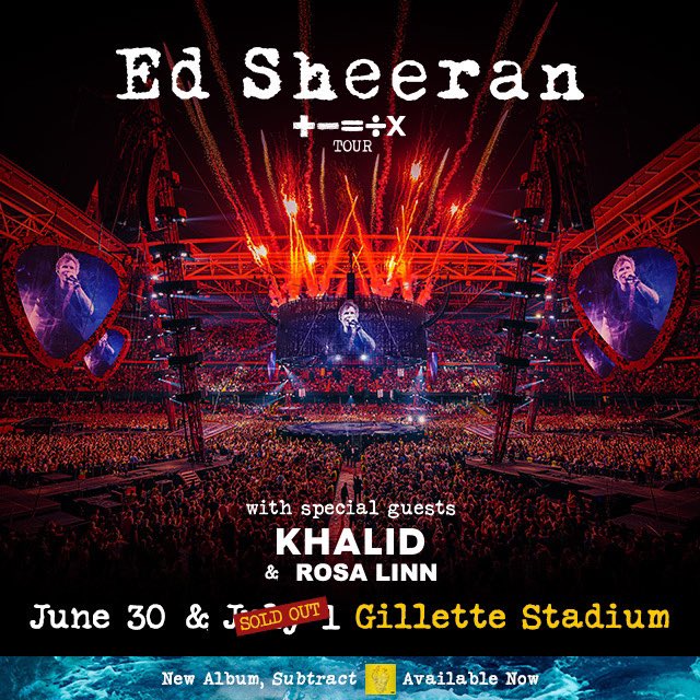 ONE WEEK AWAY‼️ RT and follow us to enter to win your way into Ed Sheeran’s 6/30 show! Can't wait? Get tix now: bit.ly/Ed630