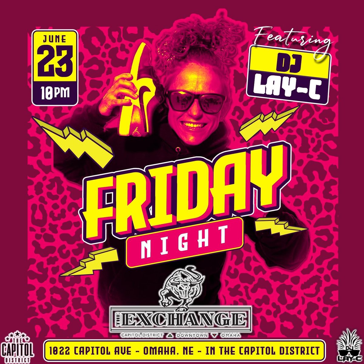 TONIGHT!! DJ Lay-C at The Exchange in The Capitol District downtown starting at 10pm!! See you there!! #DJLayC #TheCapitolDistrict #TheExchange #LiveDJ #FridayNight #June23rd