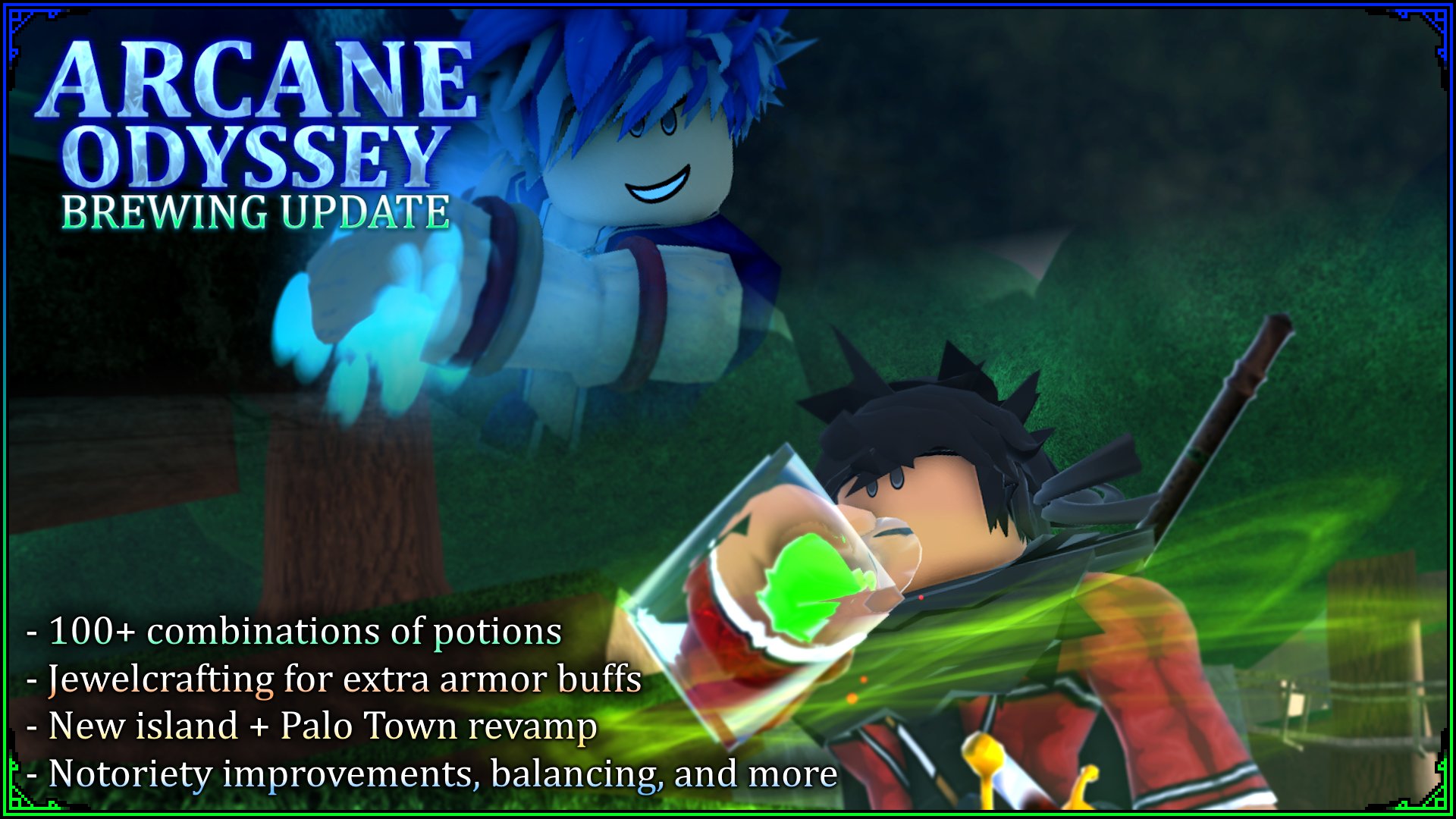 vetex on X: A small update for Arcane Odyssey will be releasing this  Friday (November 10th) at 3PM EST with a number of new features:  #ArcaneOdyssey #Roblox  / X