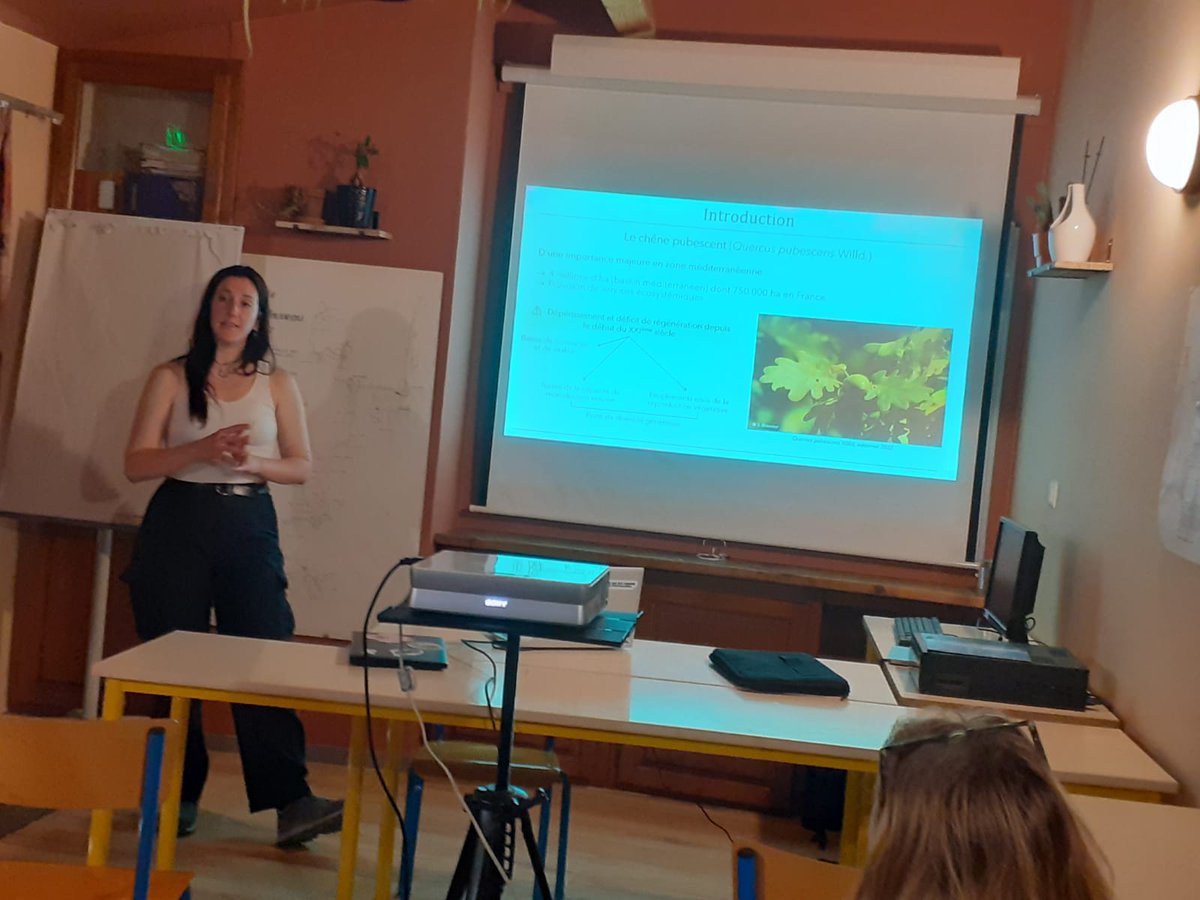 SolBrasseur's tweet photo. @MenivalClaire, @MathieuSantonja and I presented the @holisoils WP5 french site of Saint Christol and our researches to the inhabitants of the village! https://t.co/luie3WfQoY