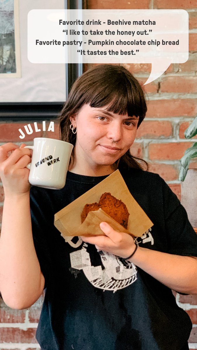 Groundworkcoffe's tweet image. With so many options at Groundwork, we know it’s sometimes hard to choose what to order. Let your friendly neighborhood baristas at Groundwork on Rose help!

Here are some of our favorite drinks and pastries! ☕💓🥐 #coffee #fun #barista #cafe #organic #pastry